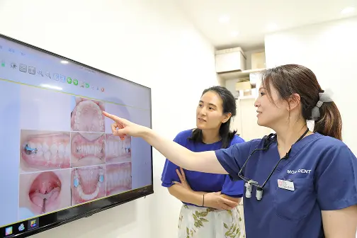 治療計画の提案の様子