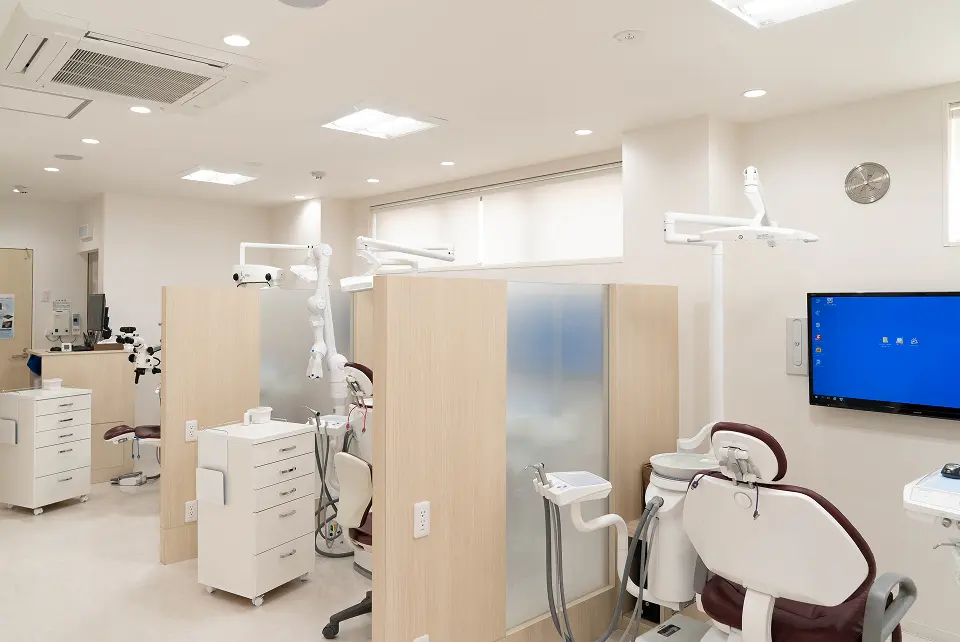 クリニック治療席の様子