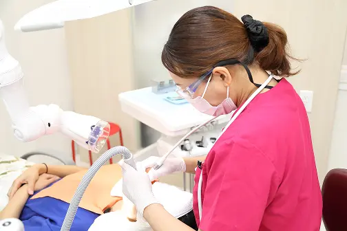 定期メンテナンスの様子